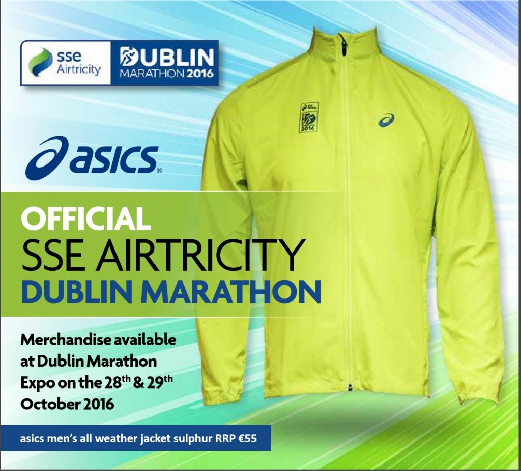 Irish Life Dublin Marathon 2024 mensjacket Irish Life Dublin